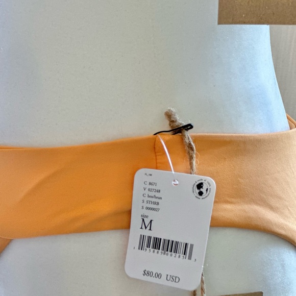 Brand New Stone Fox Swim x Free People Tie Front Bikini Set - Picture 5 of 6